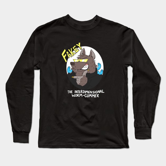 Fakey! The Interdimensional Worm-Cummer (alt) Long Sleeve T-Shirt by Some More News